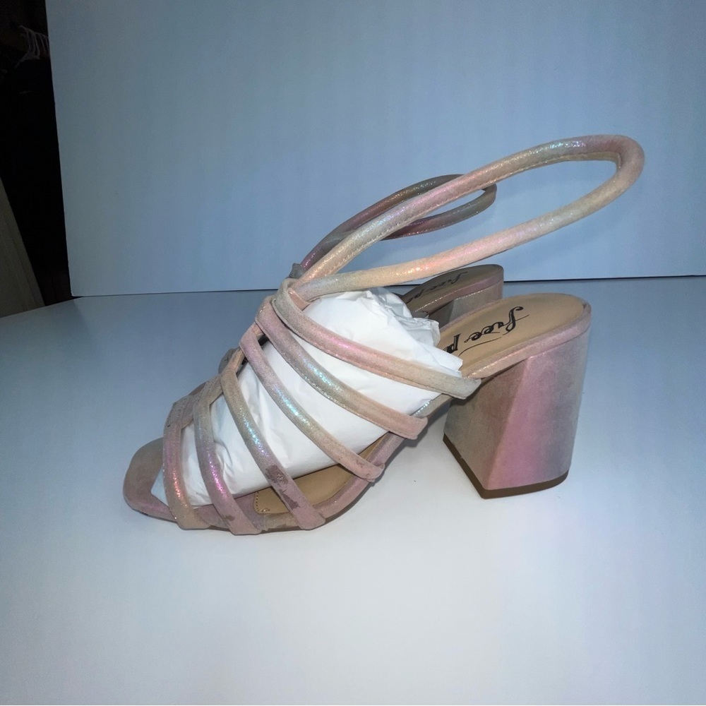 Free People Colette Sandal Rainbow Metallic - Picture 8 of 15